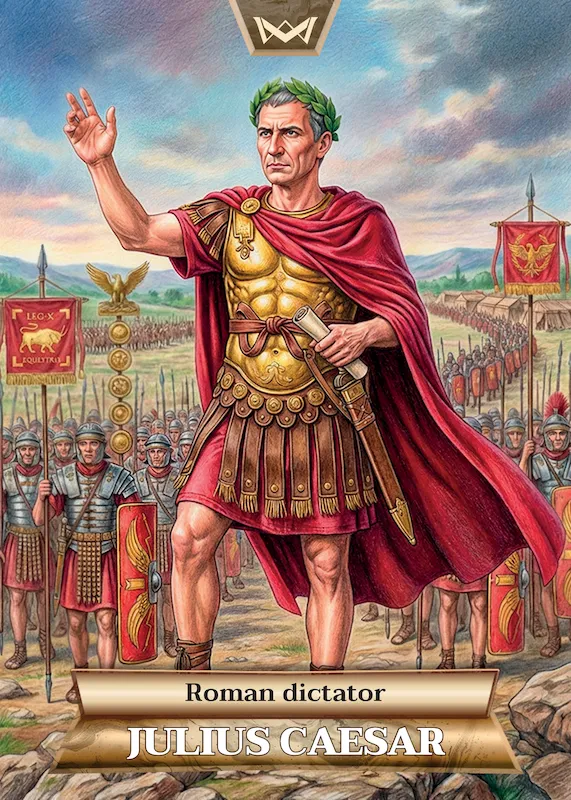 Julius Caesar · FullArt Rainbow 1/1 · 2FR-17