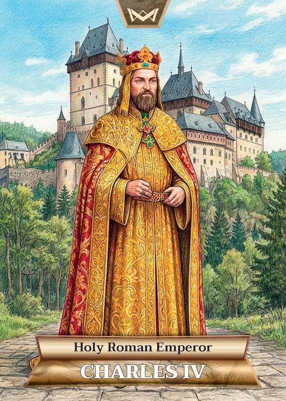 Charles IV · FullArt /125 · World’s Monarchs 2. série