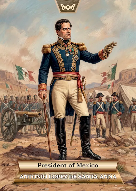 Antonio Lopez de Santa Anna · FullArt /125 · 2FA-34