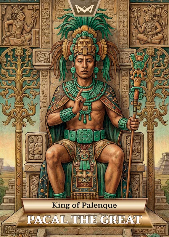 Pacal the Great · FullArt /125 · World’s Monarchs 2. série