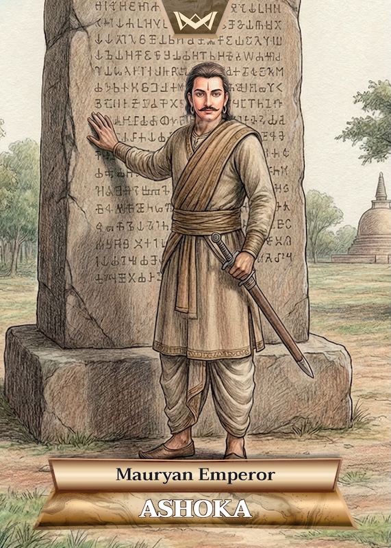Ashoka · FullArt /125 · World’s Monarchs 2. série