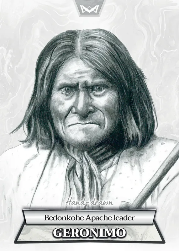 Geronimo · Hand-drawn /40 · 2HD-07