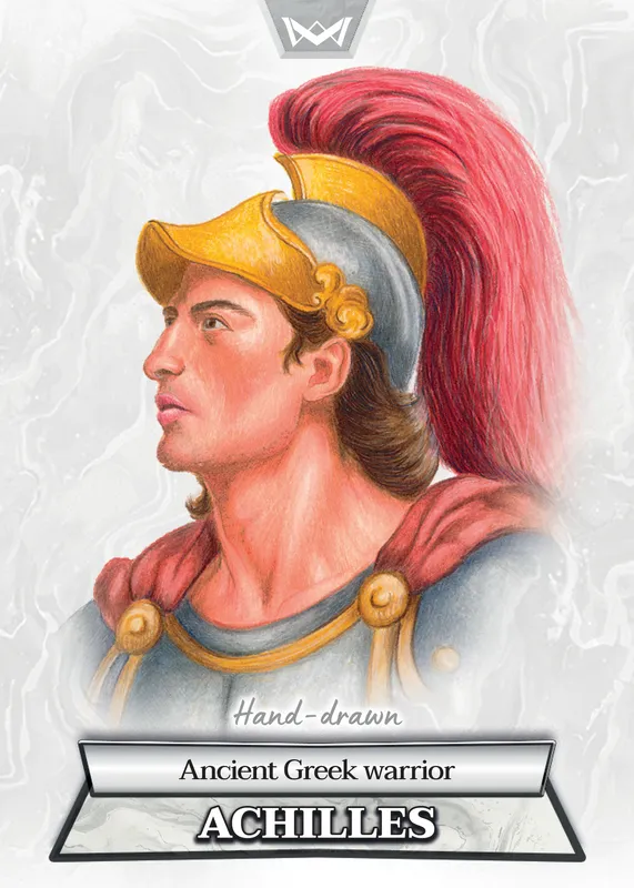 Achilles · Hand-drawn /40 · 2HD-08