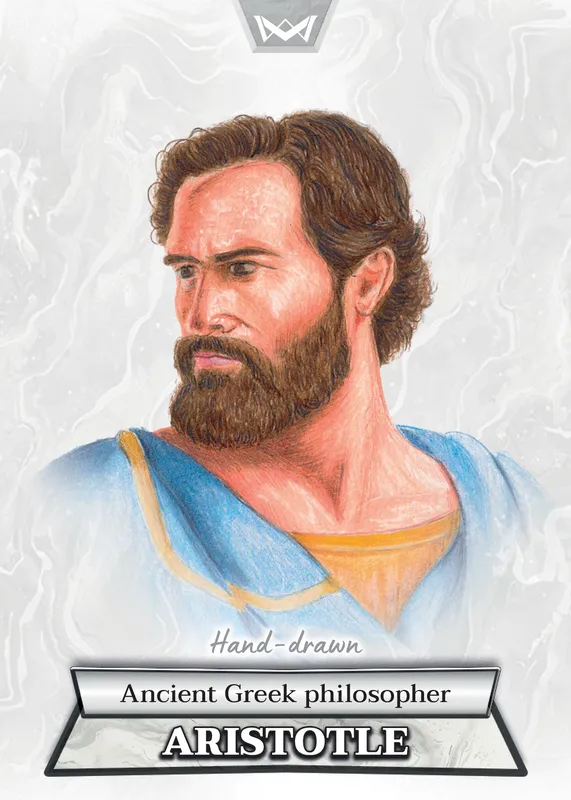 Aristotle · Hand-drawn /40 · World’s Monarchs 2. série