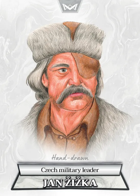 Jan Žižka · Hand-drawn /40 · 2HD-12