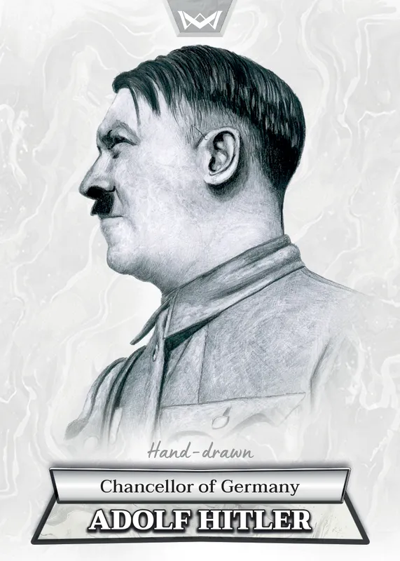 Adolf Hitler · Hand-drawn /40 · 2HD-14