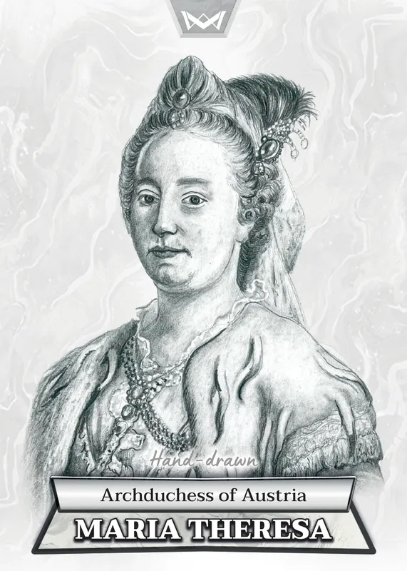 Maria Theresa · Hand-drawn /40 · 2HD-20