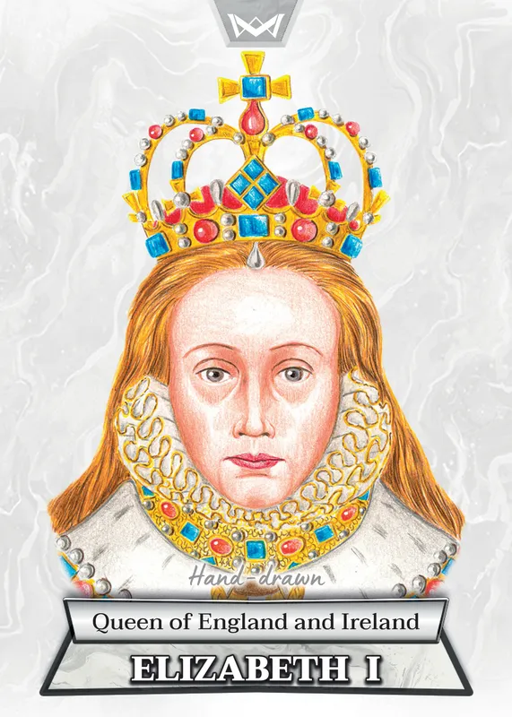 Elizabeth I · Hand-drawn /40 · 2HD-24