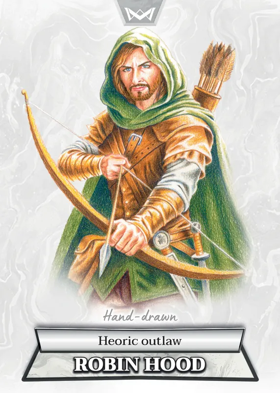 Robin Hood · Hand-drawn /40 · 2HD-25