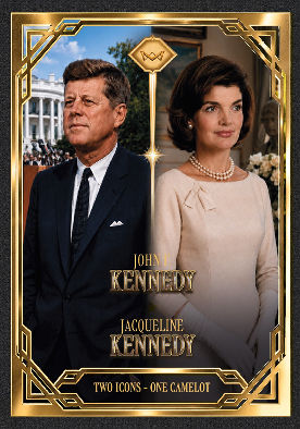 John F. Kennedy & Jacqueline Kennedy · Magnificent Duo /25 · 3DU-19