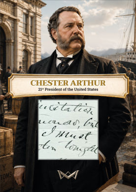 Chester Arthur · Authentic Relic Small · 3RL-18s