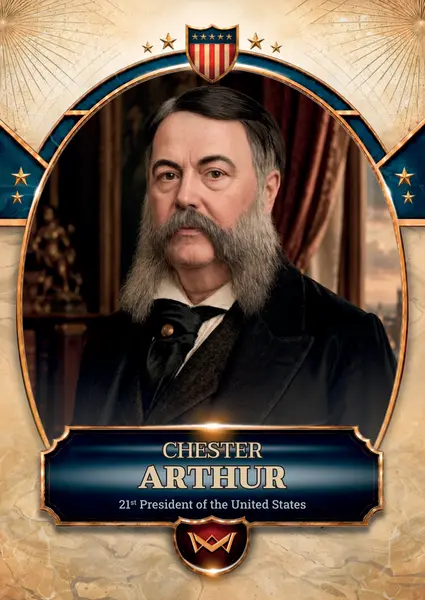 Chester Arthur · Base · World’s Monarchs 3. série