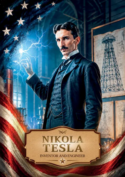 Nikola Tesla · FullArt /20 · World’s Monarchs 3. série