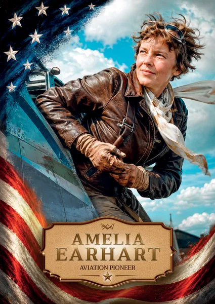 Amelia Earhart · FullArt /20 · World’s Monarchs 3. série