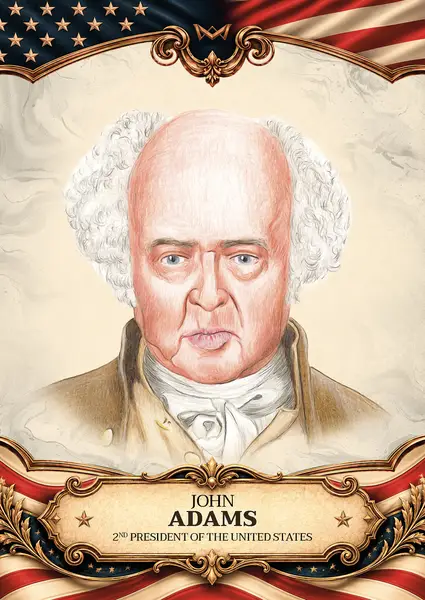 John Adams · Hand-drawn /20 · 3HD-02