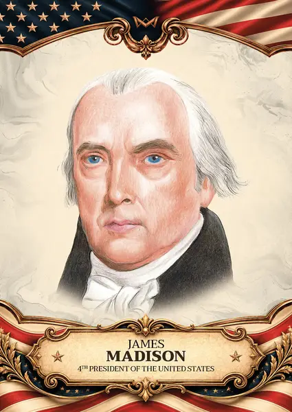 James Madison · Hand-drawn /20 · 3HD-04