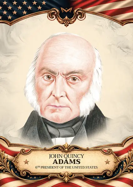 John Quincy Adams · Hand-drawn /20 · 3HD-06