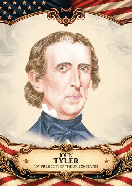 John Tyler · Hand-drawn /20 · 3HD-10
