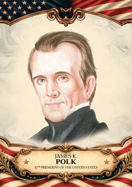 James K. Polk · Hand-drawn /20 · 3HD-11