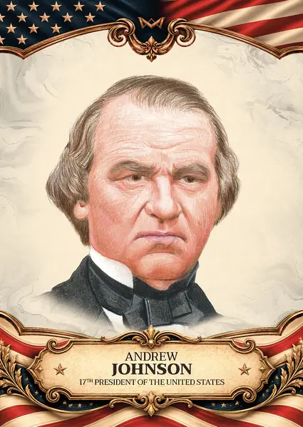Andrew Johnson · Hand-drawn /20 · 3HD-17