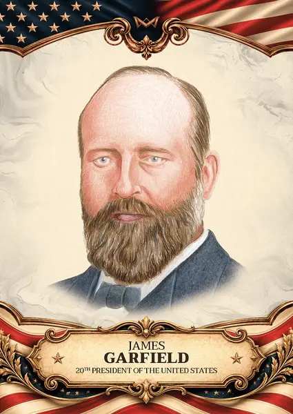 James Garfield · Hand-drawn /20 · 3HD-20