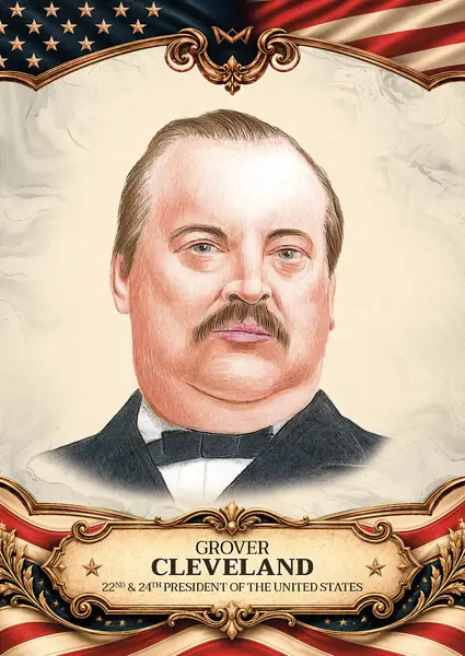 Grover Cleveland · Hand-drawn /20 · 3HD-22