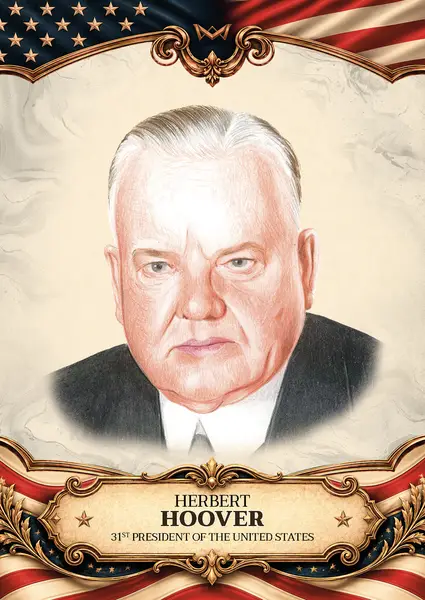 Herbert Hoover · Hand-drawn /20 · 3HD-30