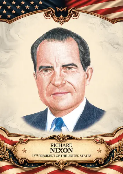 Richard Nixon · Hand-drawn /20 · 3HD-36