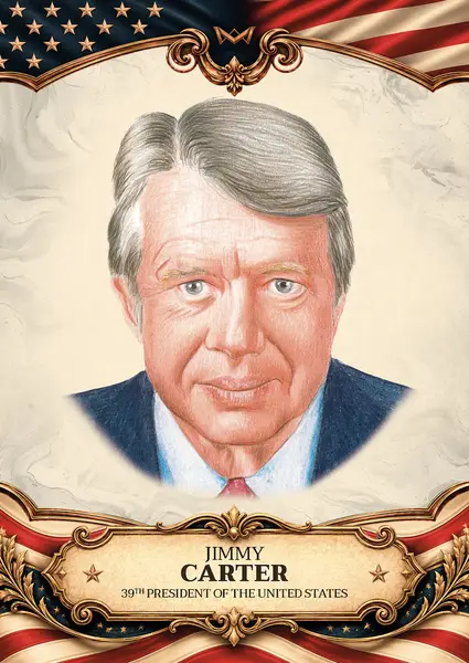 Jimmy Carter · Hand-drawn /20 · 3HD-38