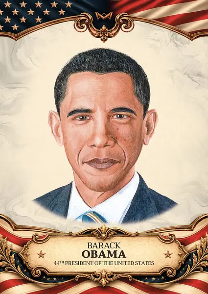Barack Obama · Hand-drawn /20 · 3HD-43