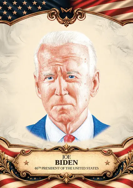 Joe Biden · Hand-drawn /20 · 3HD-45