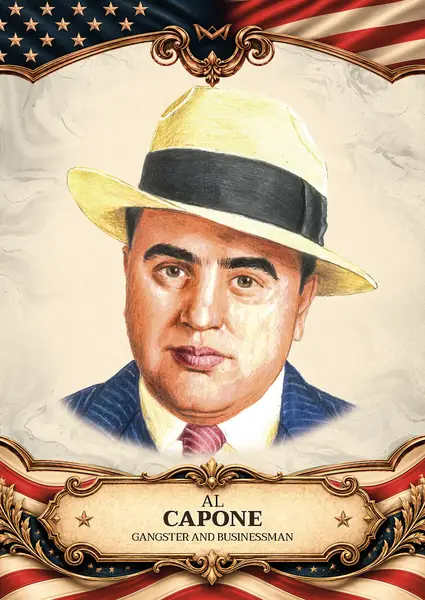 Al Capone · Hand-drawn /20 · 3HD-46