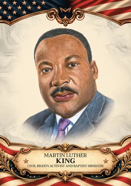 Martin Luther King · Hand-drawn /20 · 3HD-50