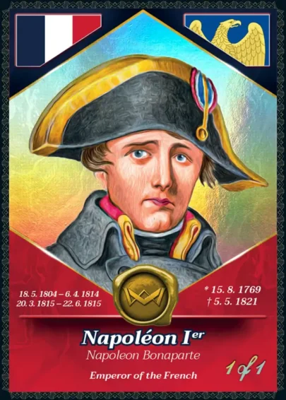 Napoleon Bonaparte · Gold Rainbow 1/1 · 1GR-10