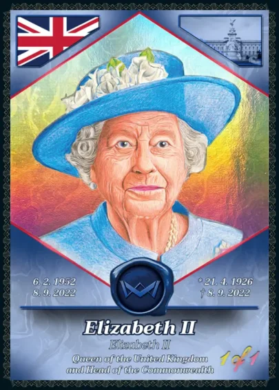 Elizabeth II · Gold Rainbow 1/1 · 1GR-27