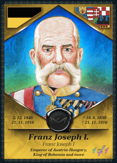 Franz Joseph I · Gold Rainbow 1/1 · 1GR-32