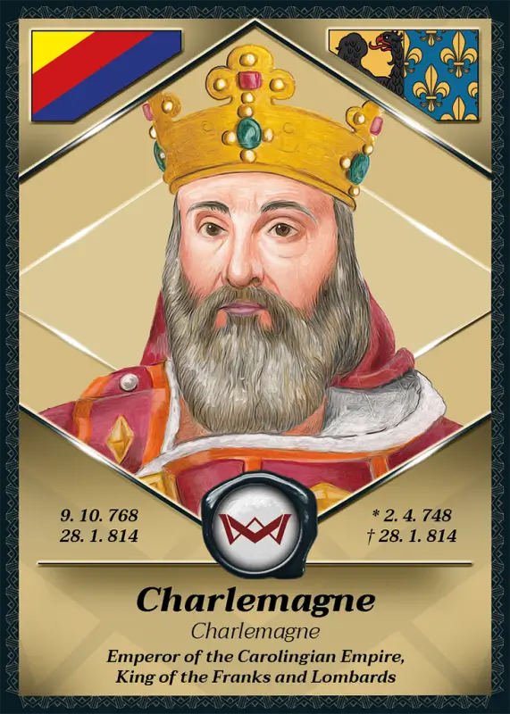 Charlemagne · Gold Rainbow 1/1 · 1GR-33