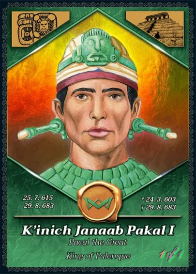 Pacal the Great · Gold Rainbow 1/1 · 1GR-36