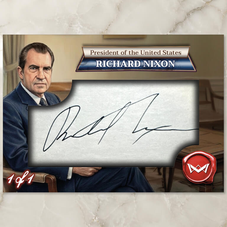 Richard Nixon · Authentic Relic Jumbo 1/1 · 2RL-06j