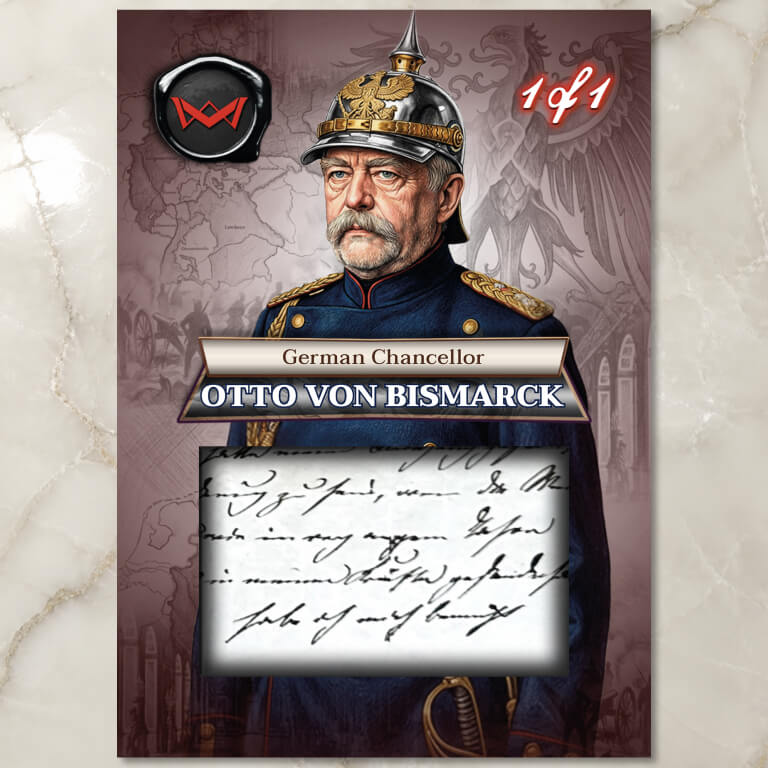 Otto von Bismarck · Authentic Relic Medium 1/1 · 2RL-31m