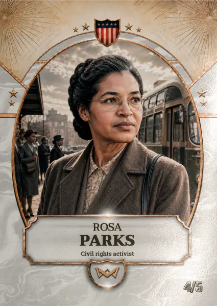 Rosa Parks · Foilstar White /5 · 3FW-005