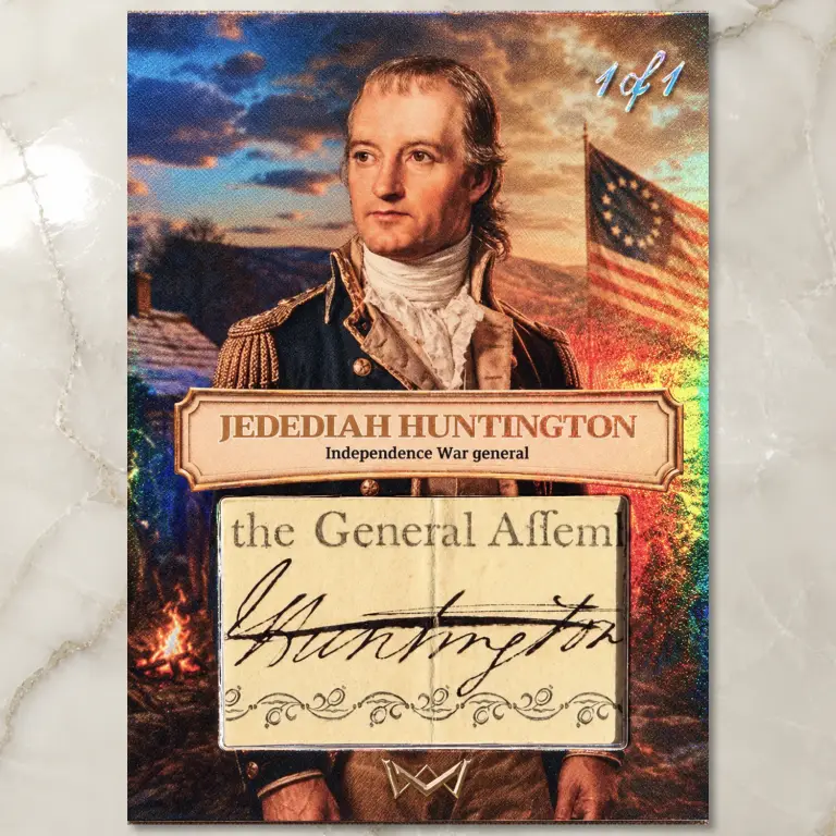 Jedediah Huntington · Authentic Relic Jumbo 1/1 · 3RL-04j