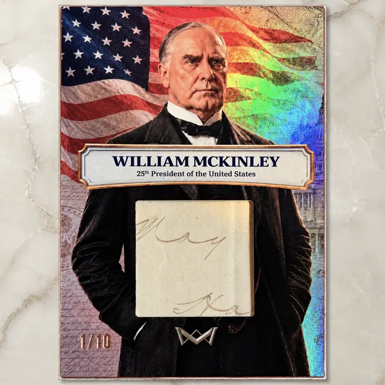 William McKinley · Authentic Relic Small · 3RL-12s